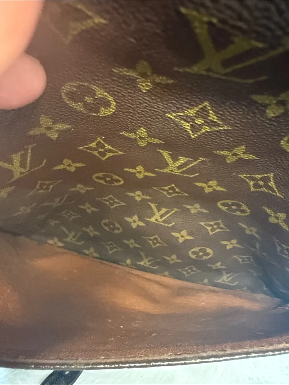 Louis Vuitton Shoulder Bag M40264 Marceau Brown Monogram